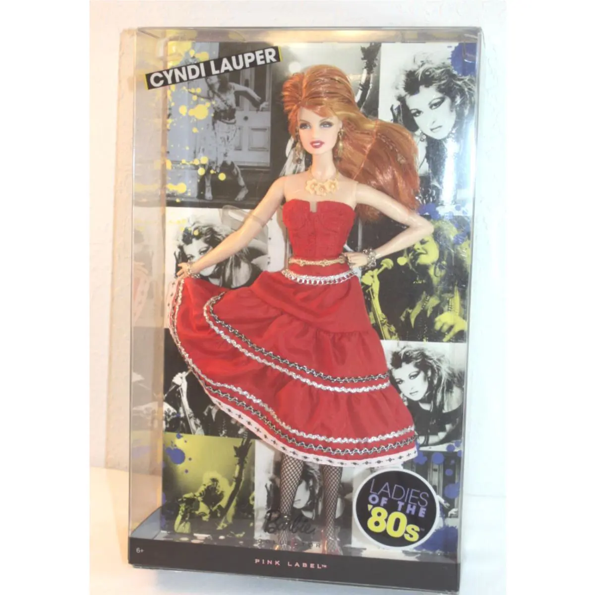 Barbie Collector Pink Labe - Ladies of The 80`s - Cyndi Lauper 2009 R4460