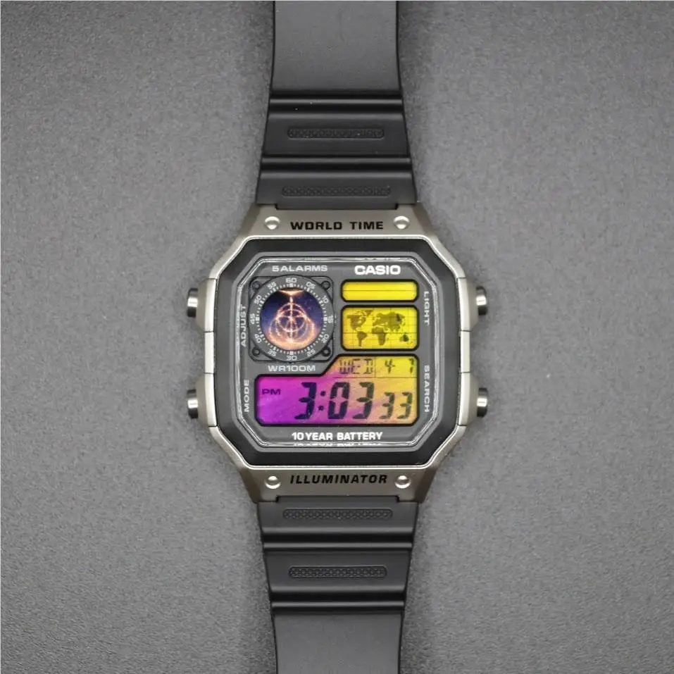 Elden Ring Casio AE-1200WHD Royale World Time Watch Mod