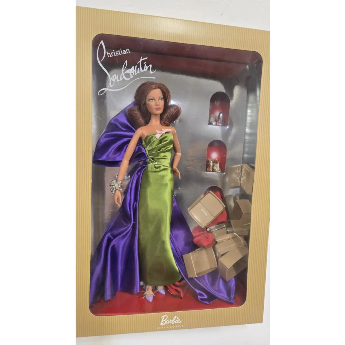 Christian Louboutin Barbie Anemone Doll R4487 Gold Label Collector