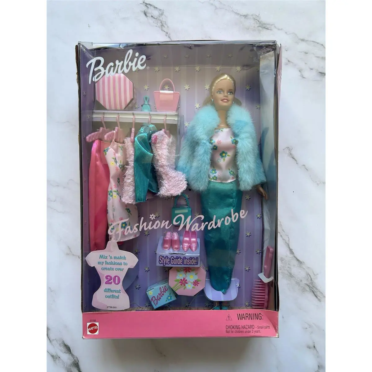 Mattel 1999 Mix ‘N Match Fashion Wardrobe Barbie Doll 22962