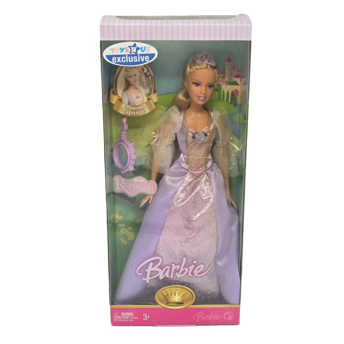 Disney 2007 Rapunzel Barbie Doll Toys R US Exclusive Mattel L6760