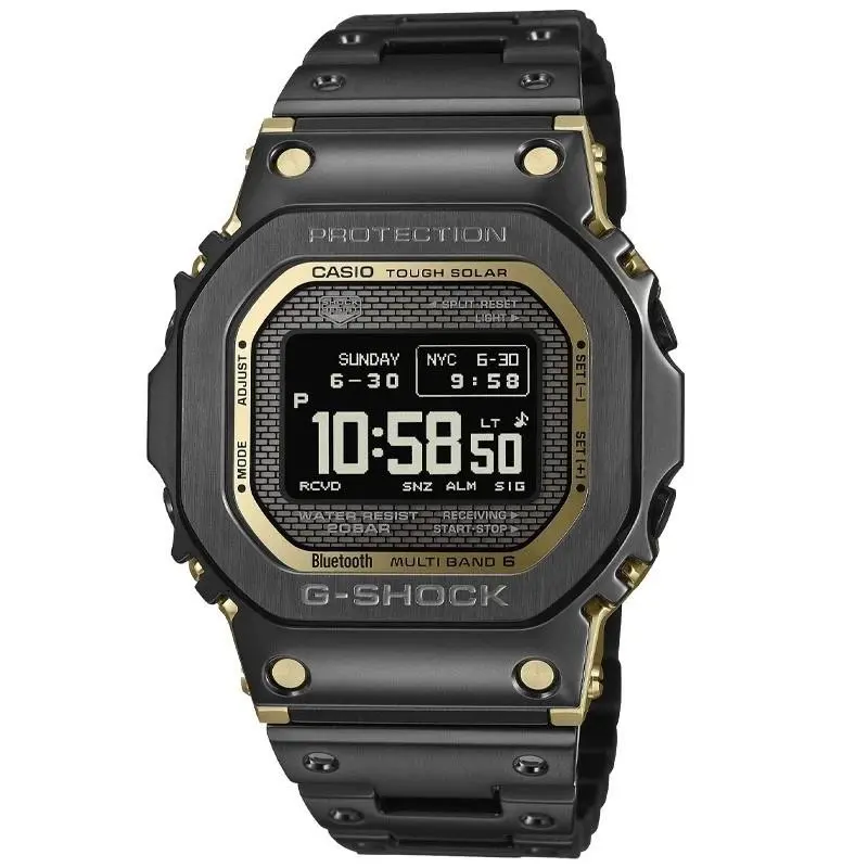 Casio G-shock Digital Black Dial Stainless Men`s Watch GMWBZ5000BD-1