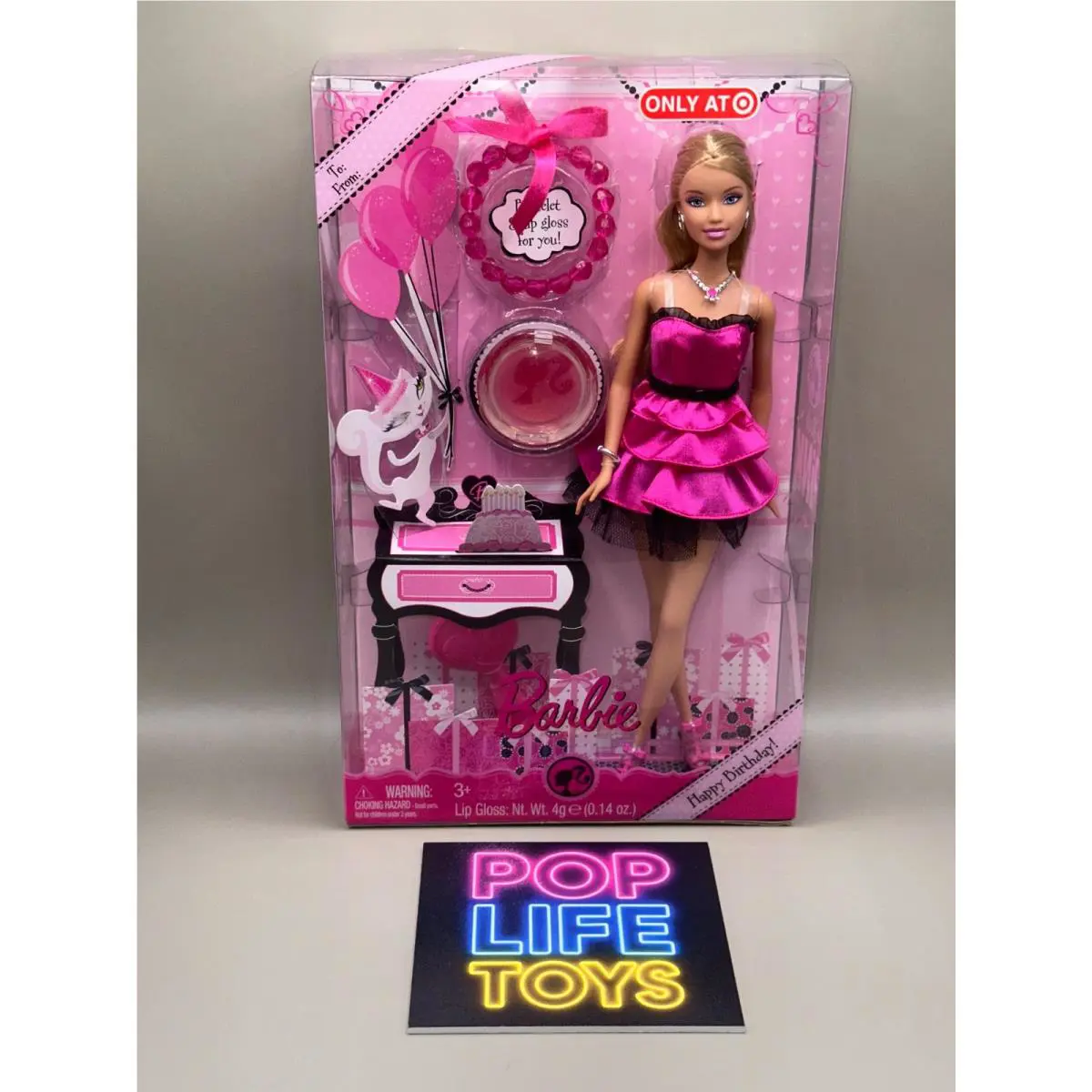2008 Mattel Pink Collection “happy Birthday Barbie” P4747 Nrfb