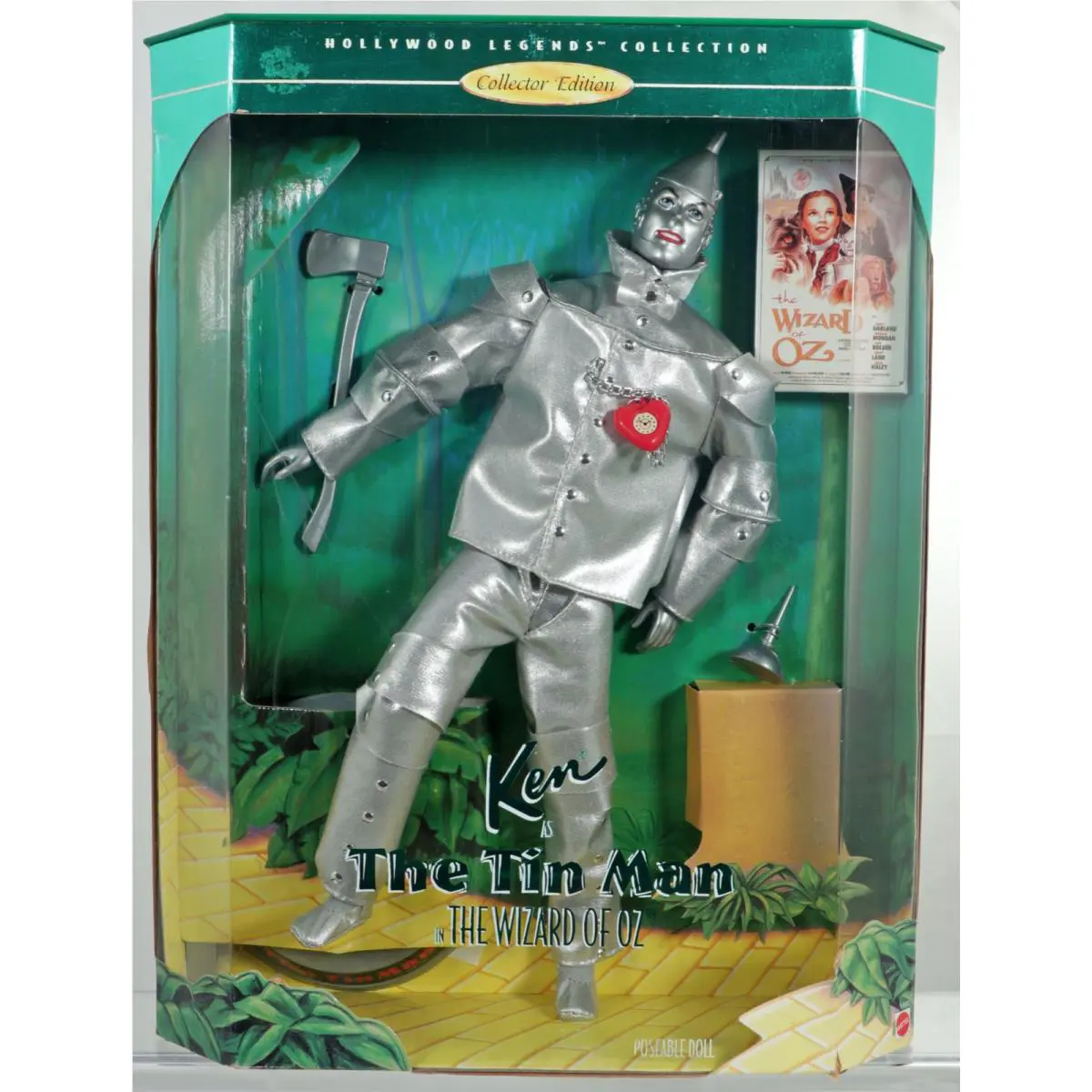 Ken Doll as The Tin Man in The Wizard of Oz Hollywood Legends - 14902 Nrfb 1995