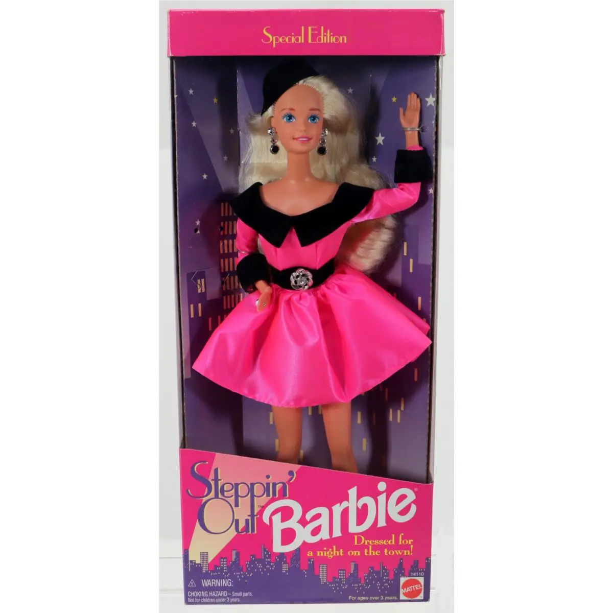 Stepping Out Barbie Doll Special Edition - 14110 Nrfb 1995 Mattel Inc