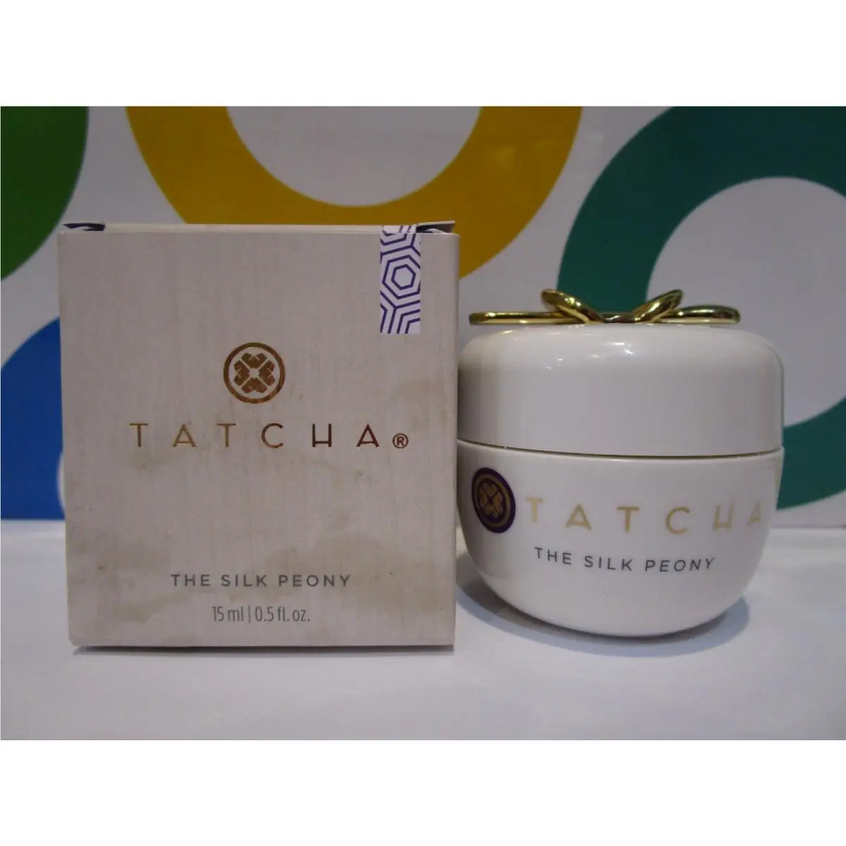 ~ The Silk Peony Smoothing Eye Cream ~ The Silk Peony Smoothing Eye Cream 0.5 OZ by Tatcha