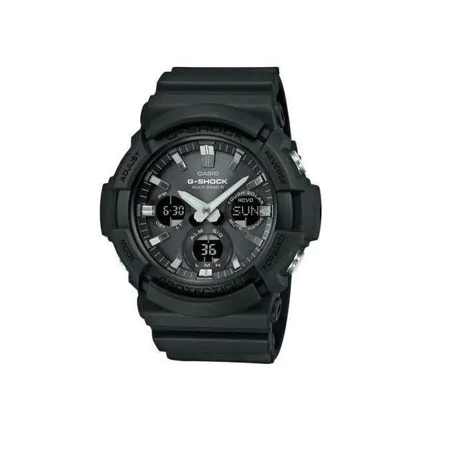 GAW100B-1AWC G-shock Multiband Men`s Watch Black by Casio