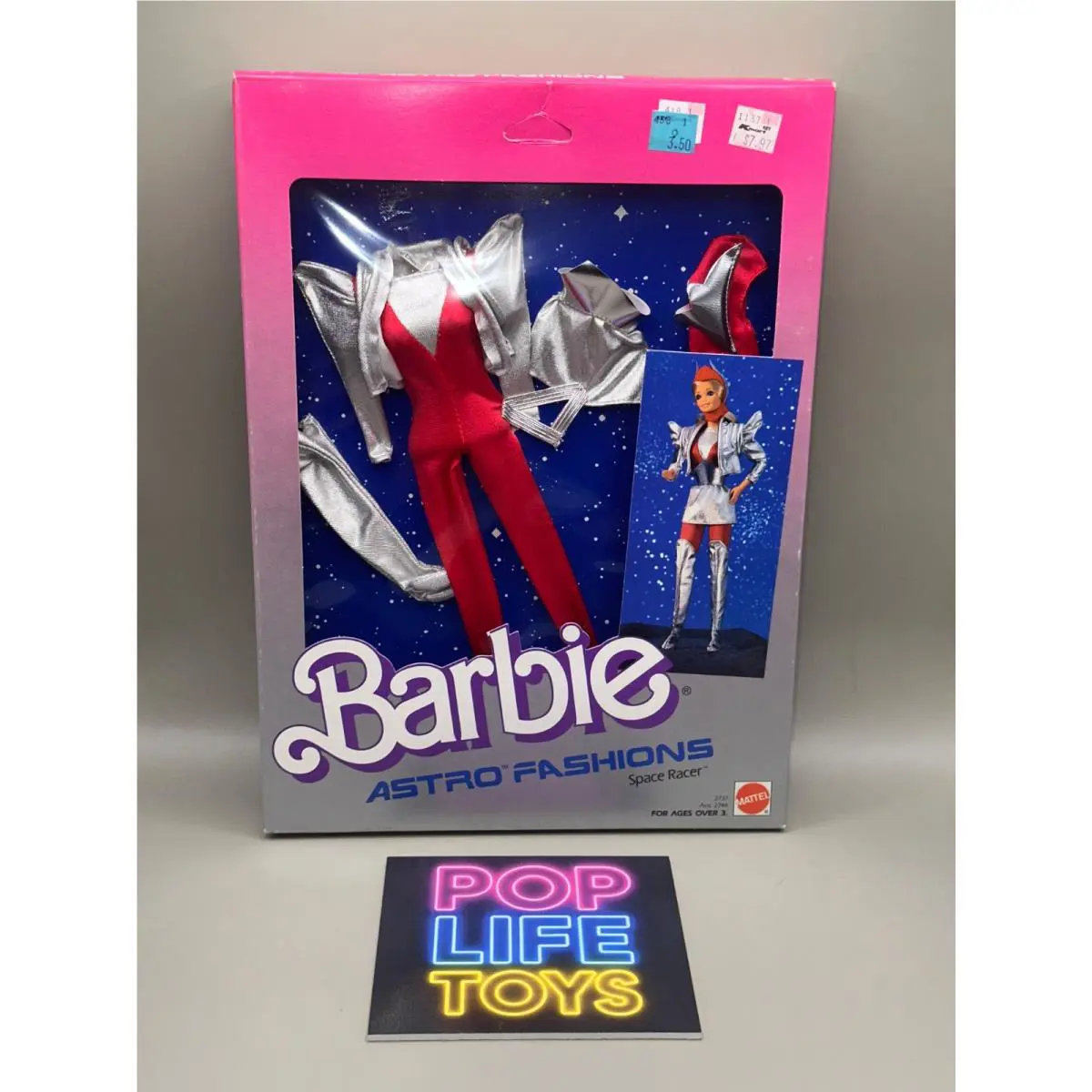 Vintage 1985 Mattel Barbie “astro Fashions- Space Racer” 2737 Nip