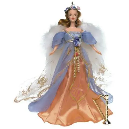 Barbie Angels of Music Collection Harpist Angel 1998 Doll