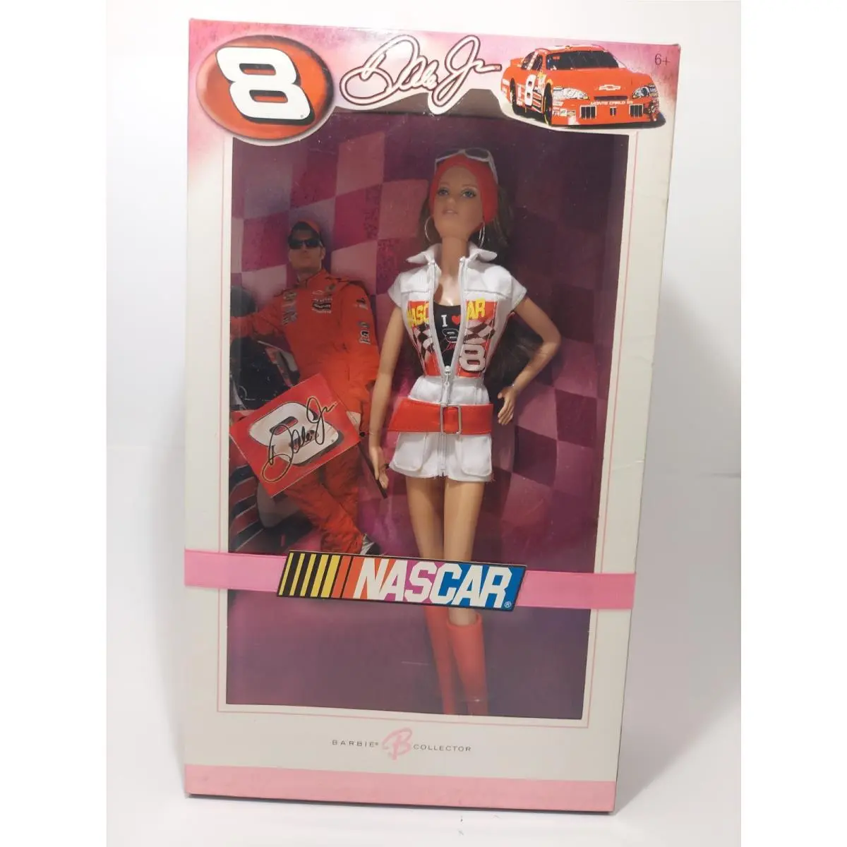Barbie Nascar Dale Earnhardt Jr. Pink Label Doll K7973 - 2006