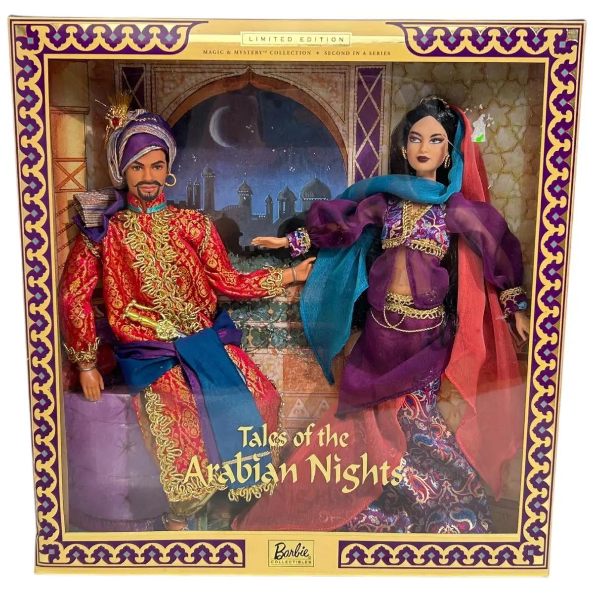 Barbie Tales of The Arabian Nights 12 Doll Limited Edtion 2001 Mattel Box
