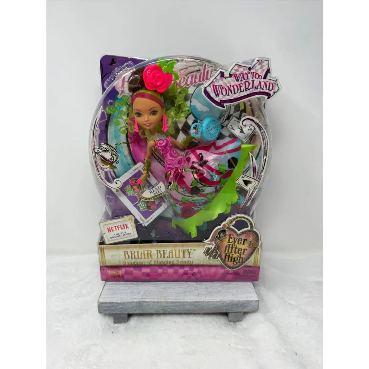 Ever After High Way Too Wonderland Briar Beauty 11 Doll Toy by Mattel