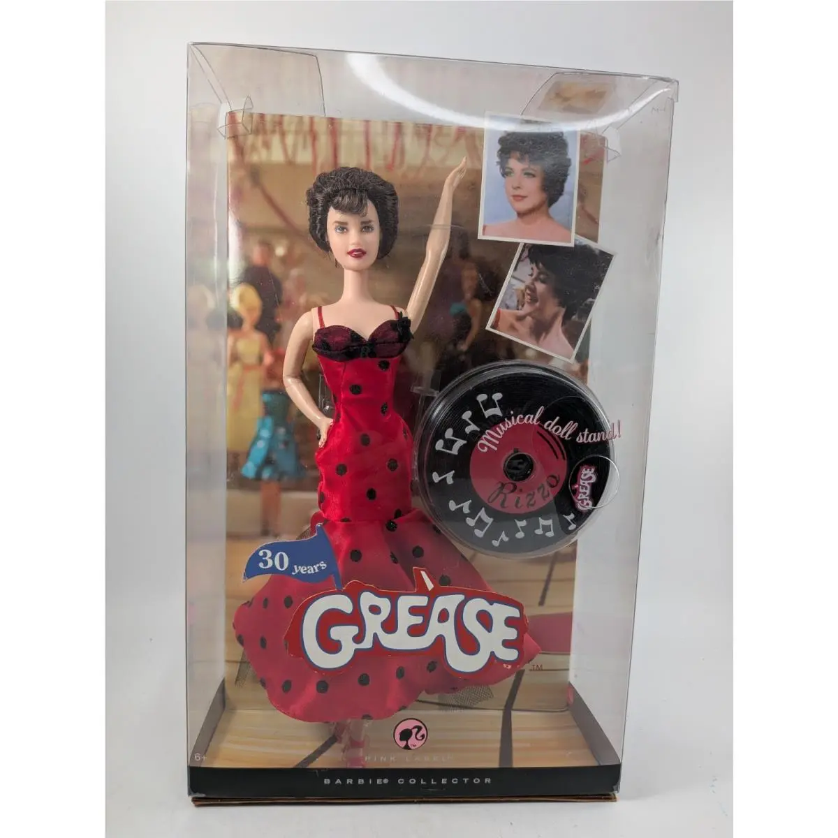 Vintage Nrfb Rizzo From Grease Pink Label Barbie Musical Doll. Mattel