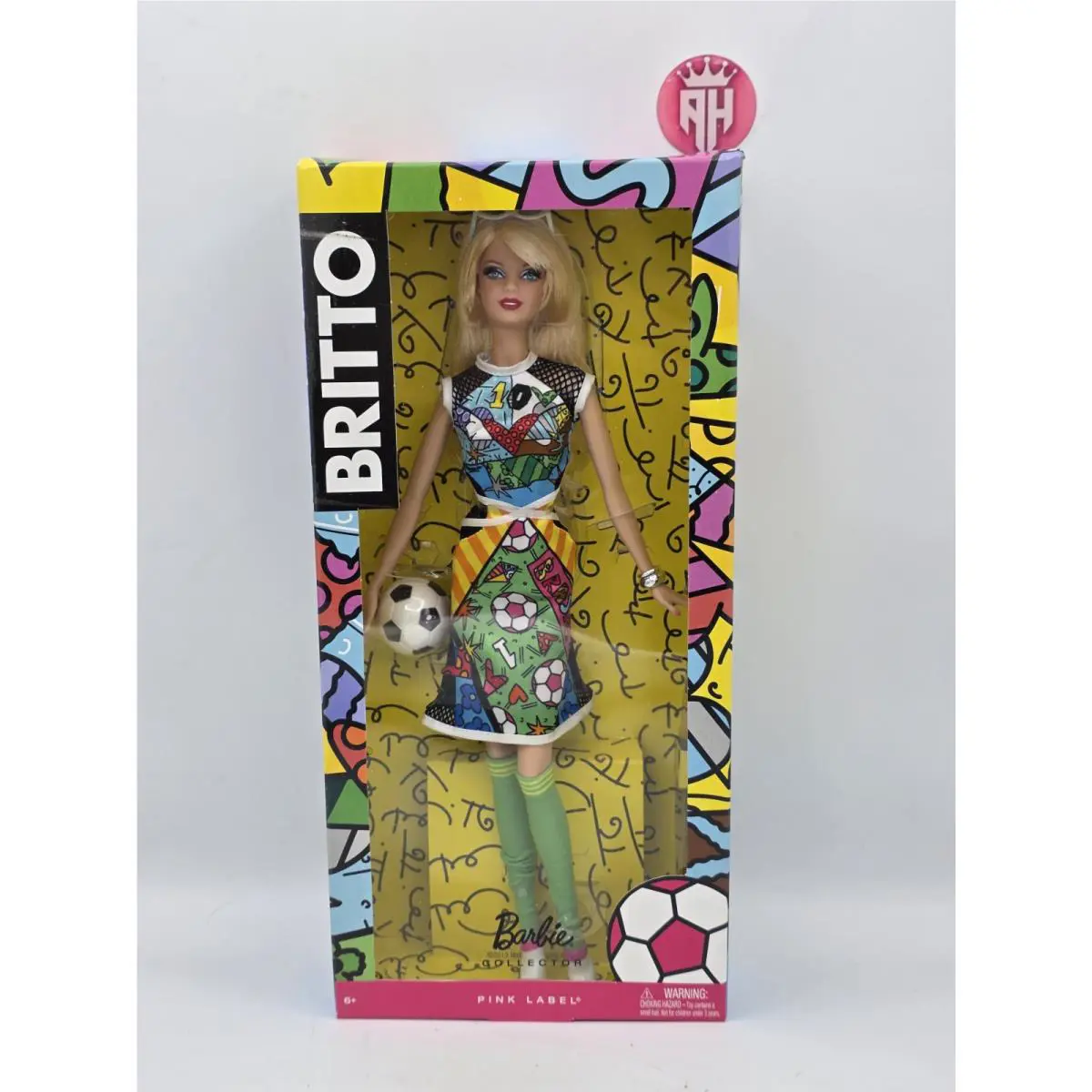 Barbie Britto Pink Label Collector Doll 2013 Mattel BCP98 Rare