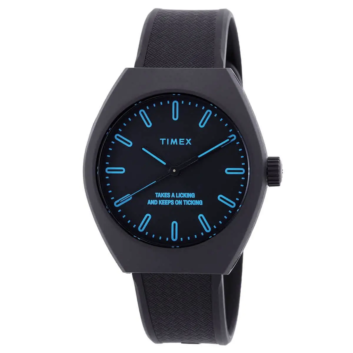 Timex TW2W42300VQ Urban Pop Black Dial 40 mm Unisex Watch - Black, Dial: Black, Band: Black