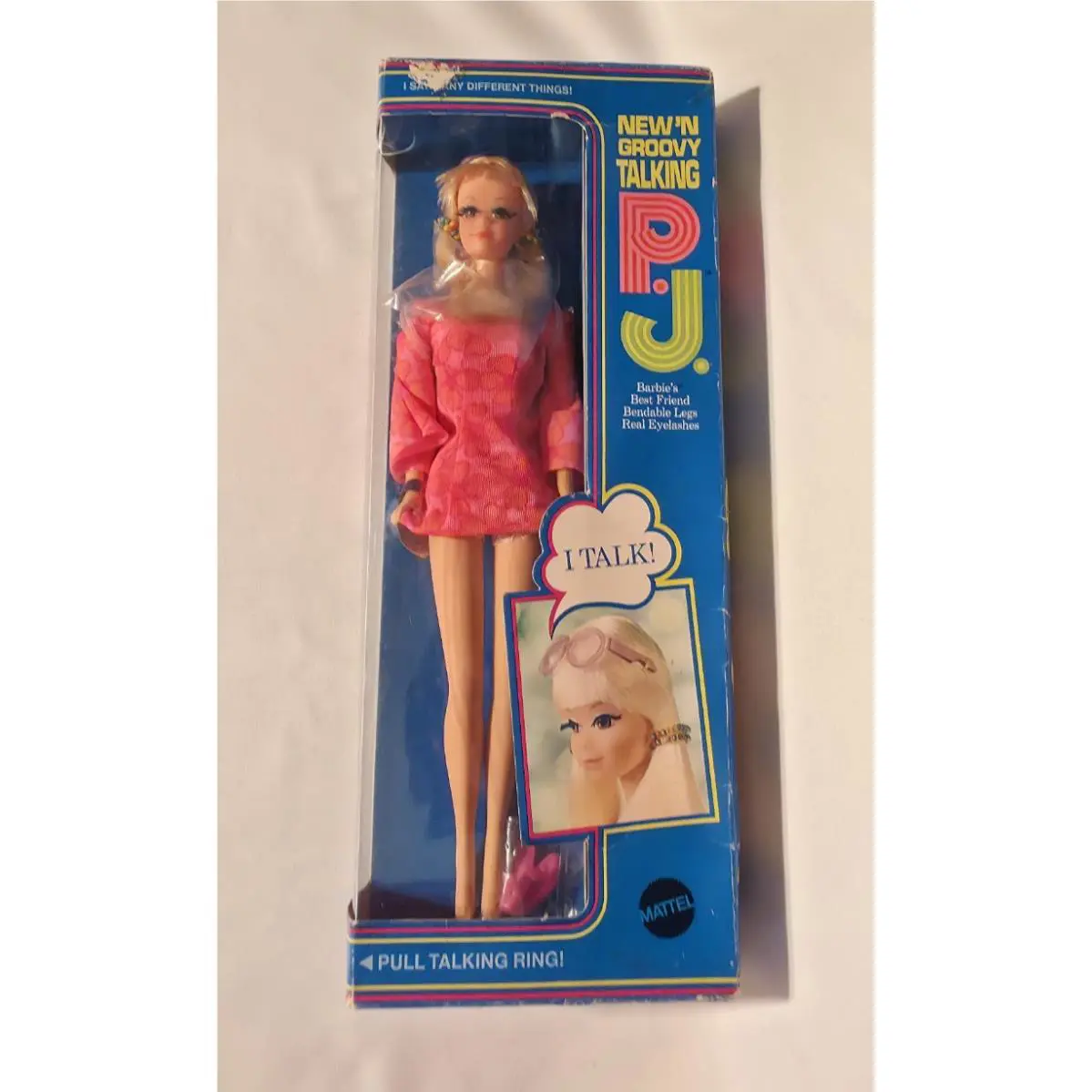 Vintage 1969 - `N Groovy Talking P.j. Doll 1113 Mattel