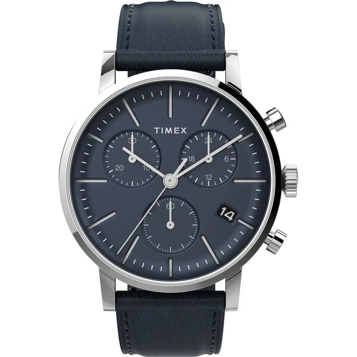 Timex Blue Mens Chronograph Watch Midtown TW2V36800