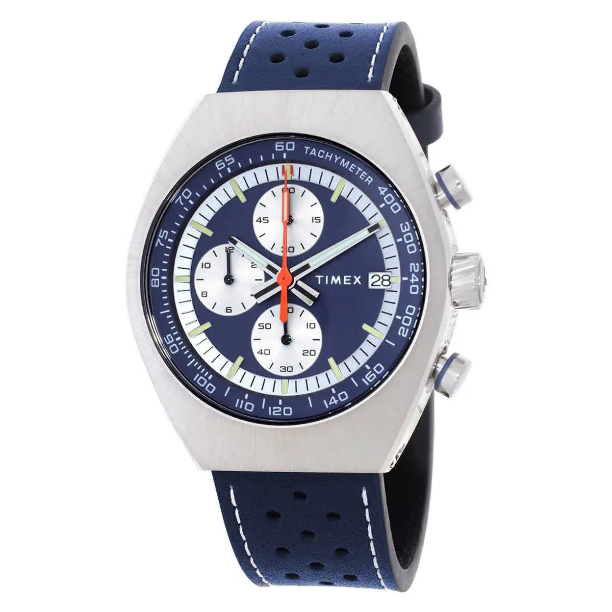 Timex Legacy Chronograph Quartz Blue Dial Men`s Watch TW2W93500