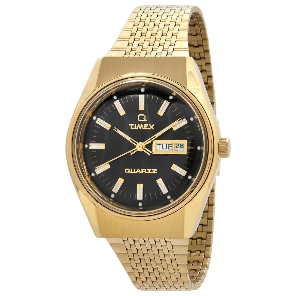 Timex Q Timex Falcon Eye Quartz Black Dial Men`s Watch TW2W62500