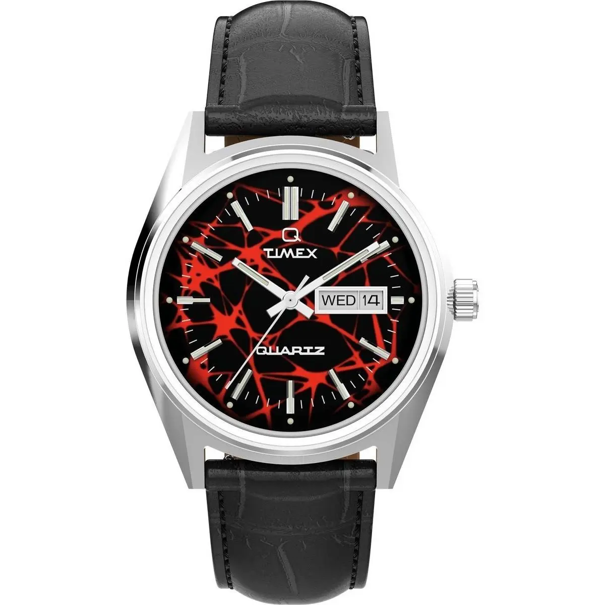Special Edition Q  Red Vega 1978 Reissue 38mm Red/black TW2Y55700 by Timex