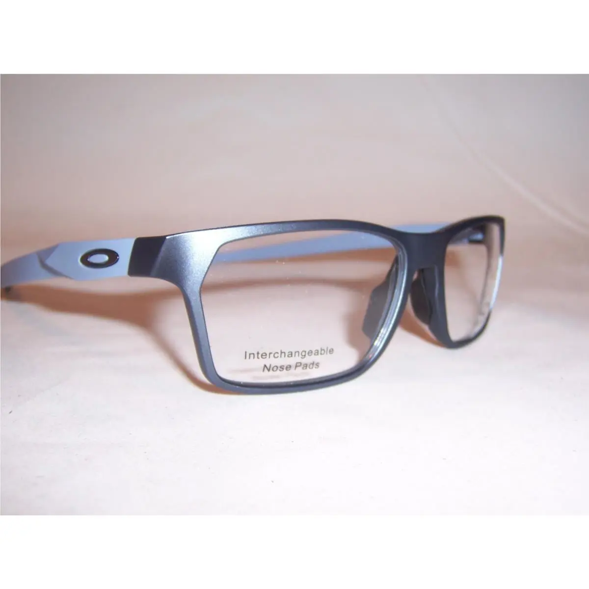 Eyeglasses Hex Jector OX 8032 8032-08 Blue Steel 55mm by Oakley