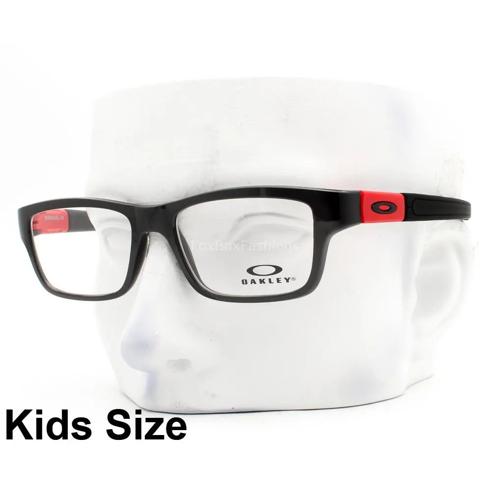 Youth Fit Eyeglasses OY8005-0349 Glasses Marshal XS Black 49mm Kids Size by Oakley
