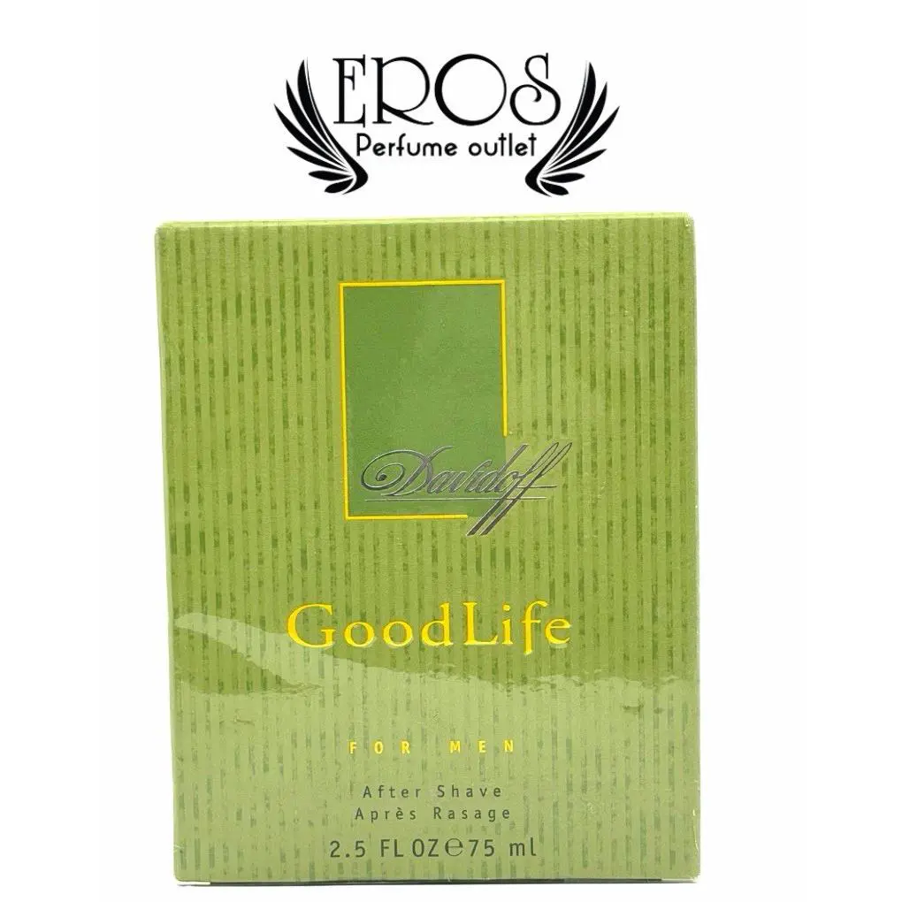 Davidoff Good Life For Men After Shave 2.5 Fl. Oz. Box Rare