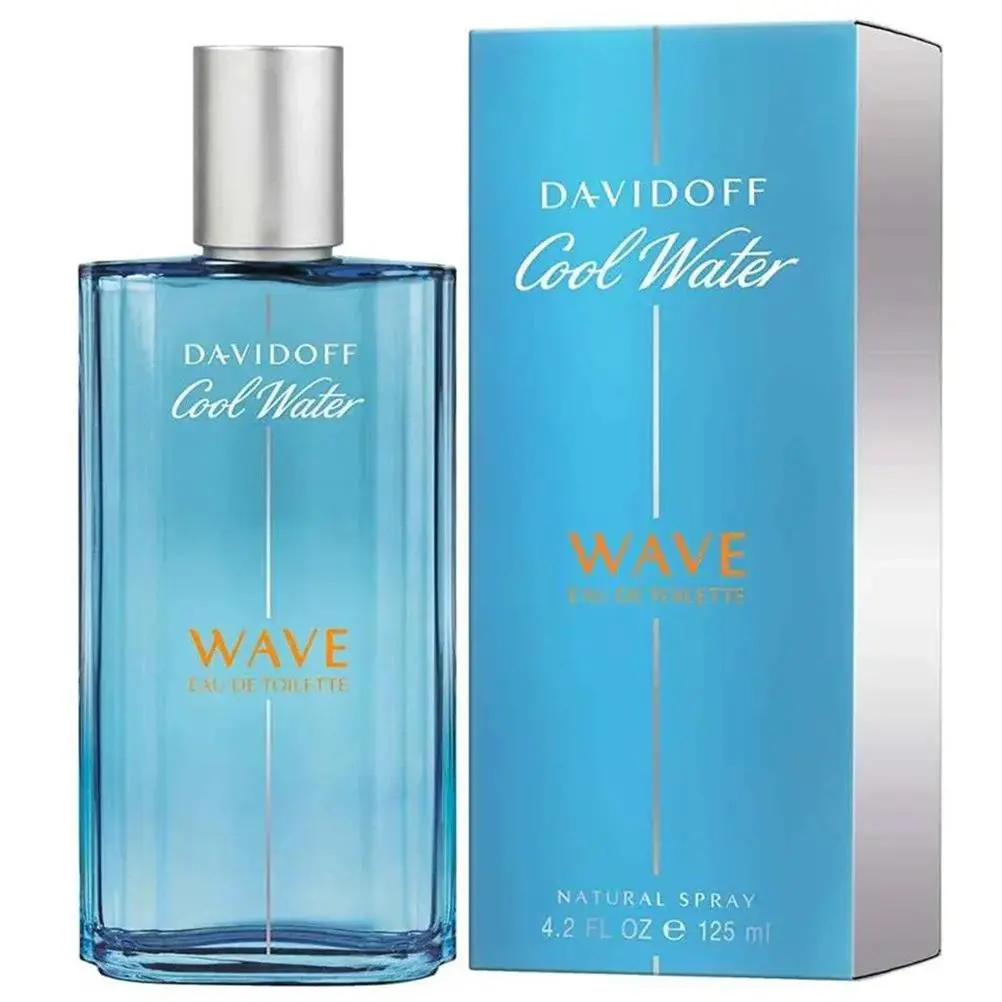 Cool Water Wave Davidoff 4.2 oz / 125 ml Eau de Toilette Men Cologne Spray