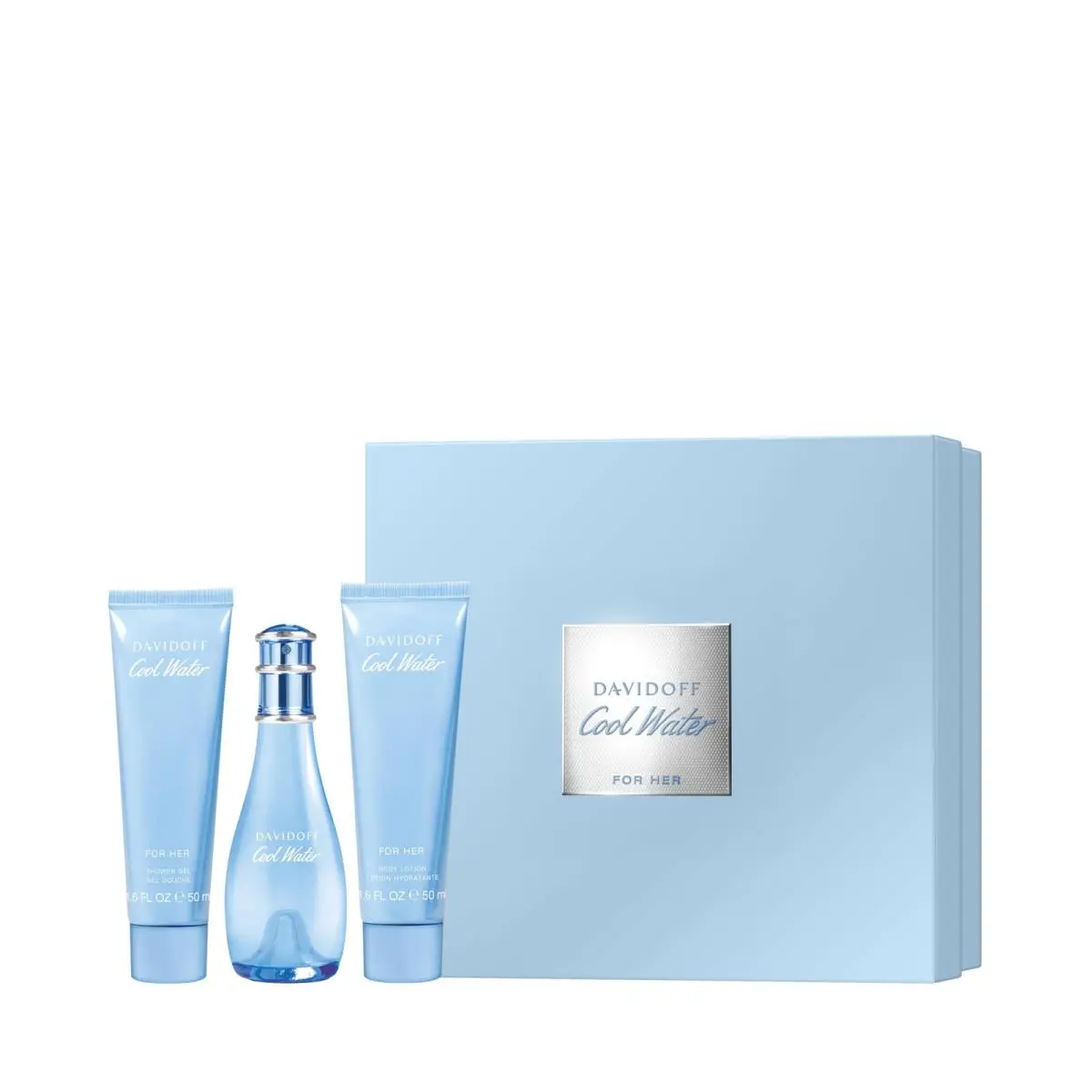 Davidoff Cool Water Eau de Toilette – Fresh Floral Women`s Perfume – with Notes