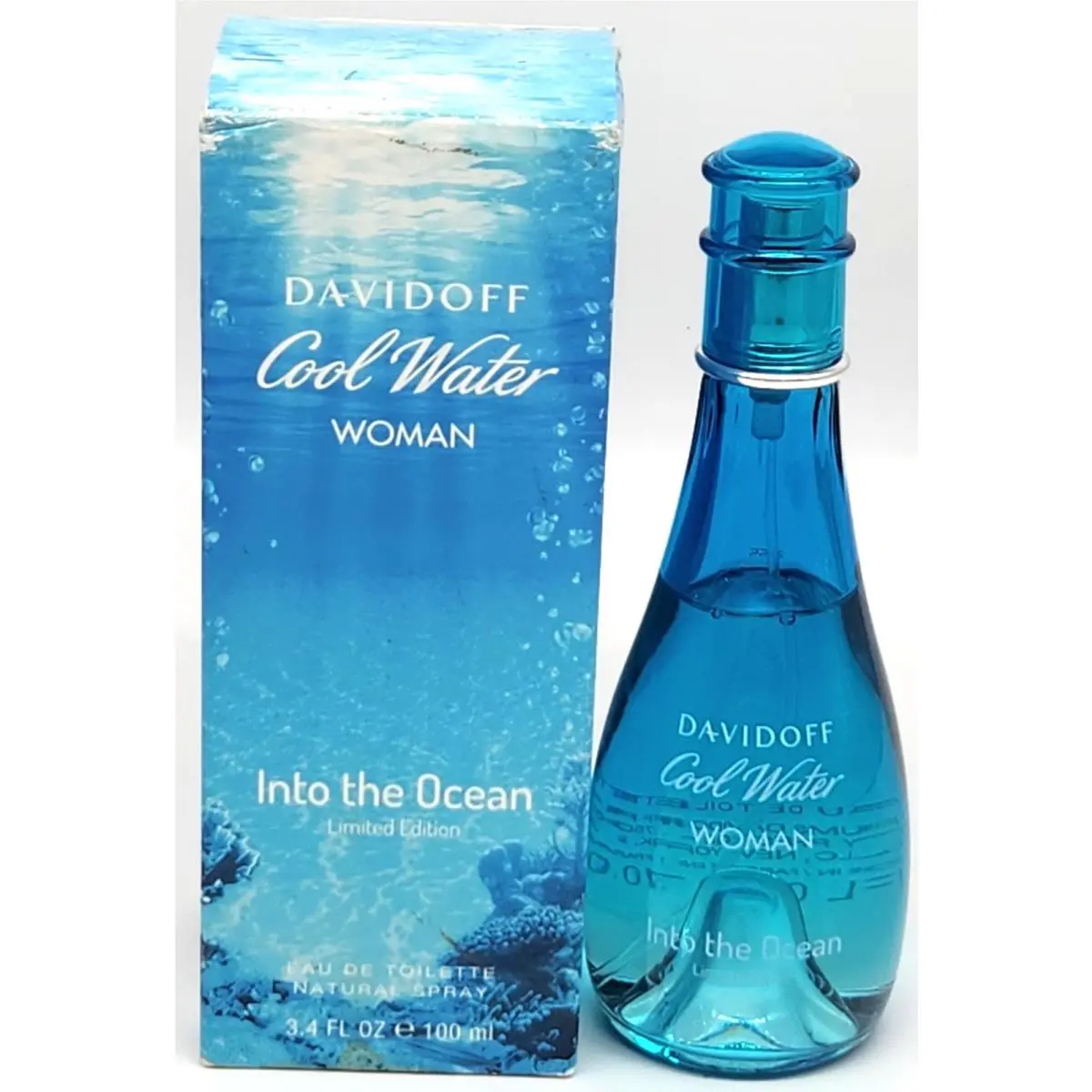 Cool Water Into The Ocean Limited Edition By Davidoff Edt Spray 3.4 fl oz