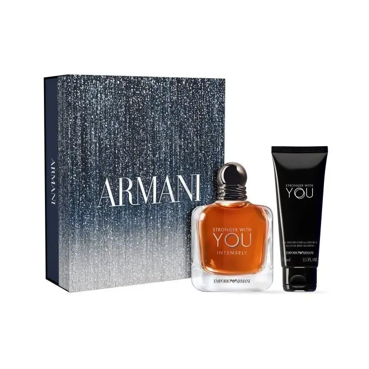 Giorgio Armani Men`s Emporio Armani Stronger with You Intensely Gift Set