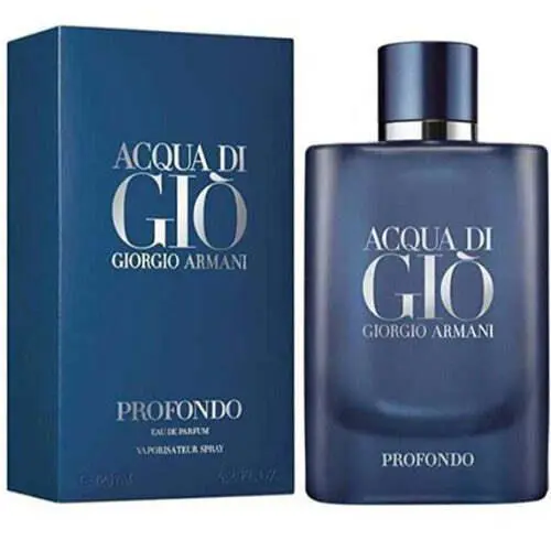 Acqua Di Gio Profondo by Giorgio Armani Eau De Parfum Spray 6.7 oz For Men