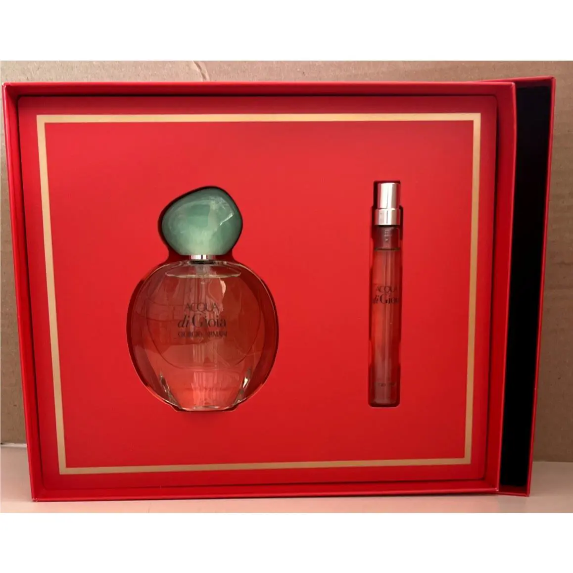 Giorgio Armani Acqua Di Gioia Eau de Parfum Spray Gift Set 1 oz 0.34 oz