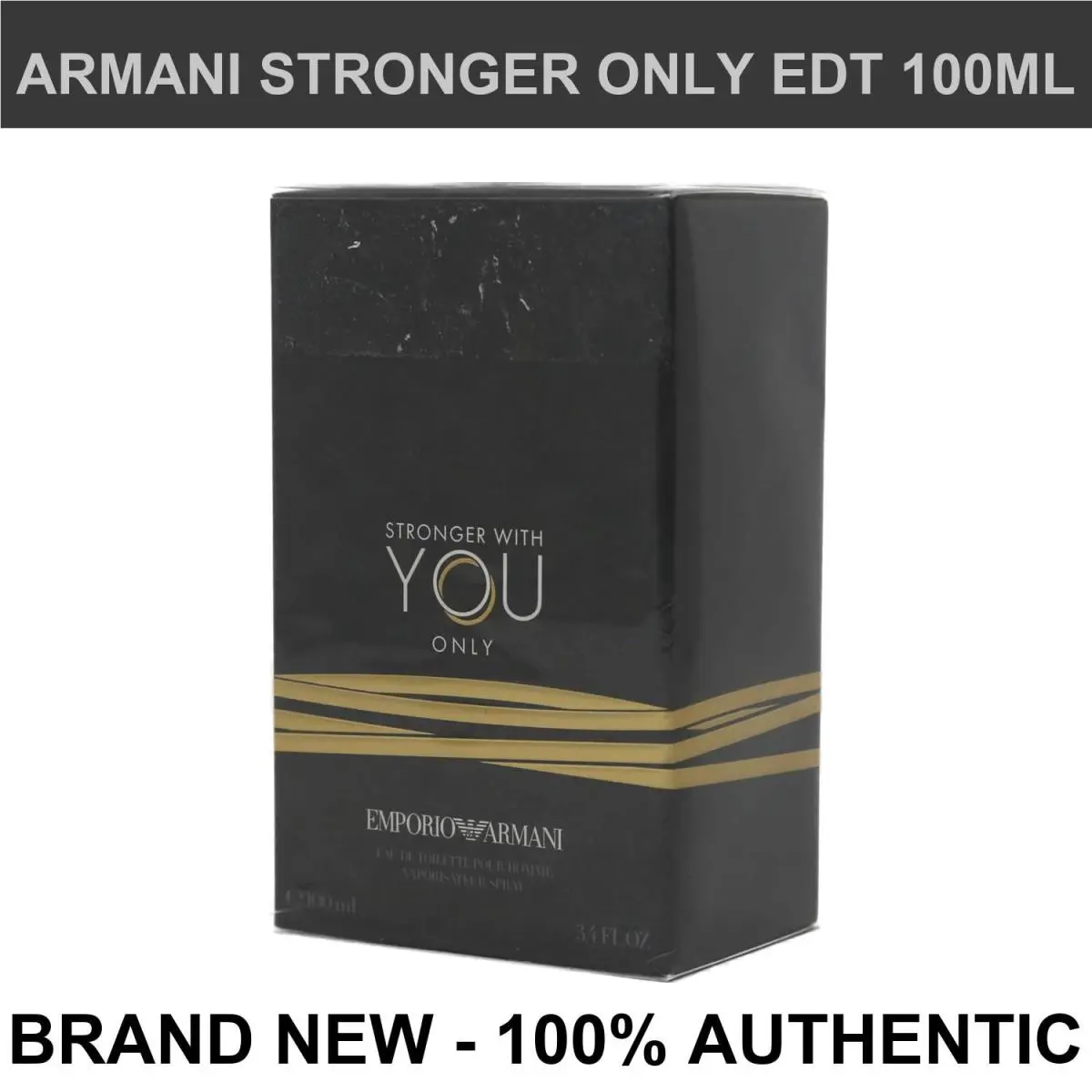 Giorgio Armani Stronger with You Only 3.4 oz Eau de Toilette Spray