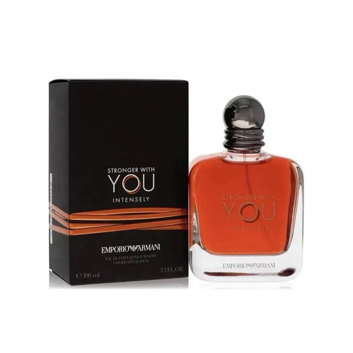 Emporio Armani Stronger with You Intensely 3.3oz Edp Spray For Men in Box