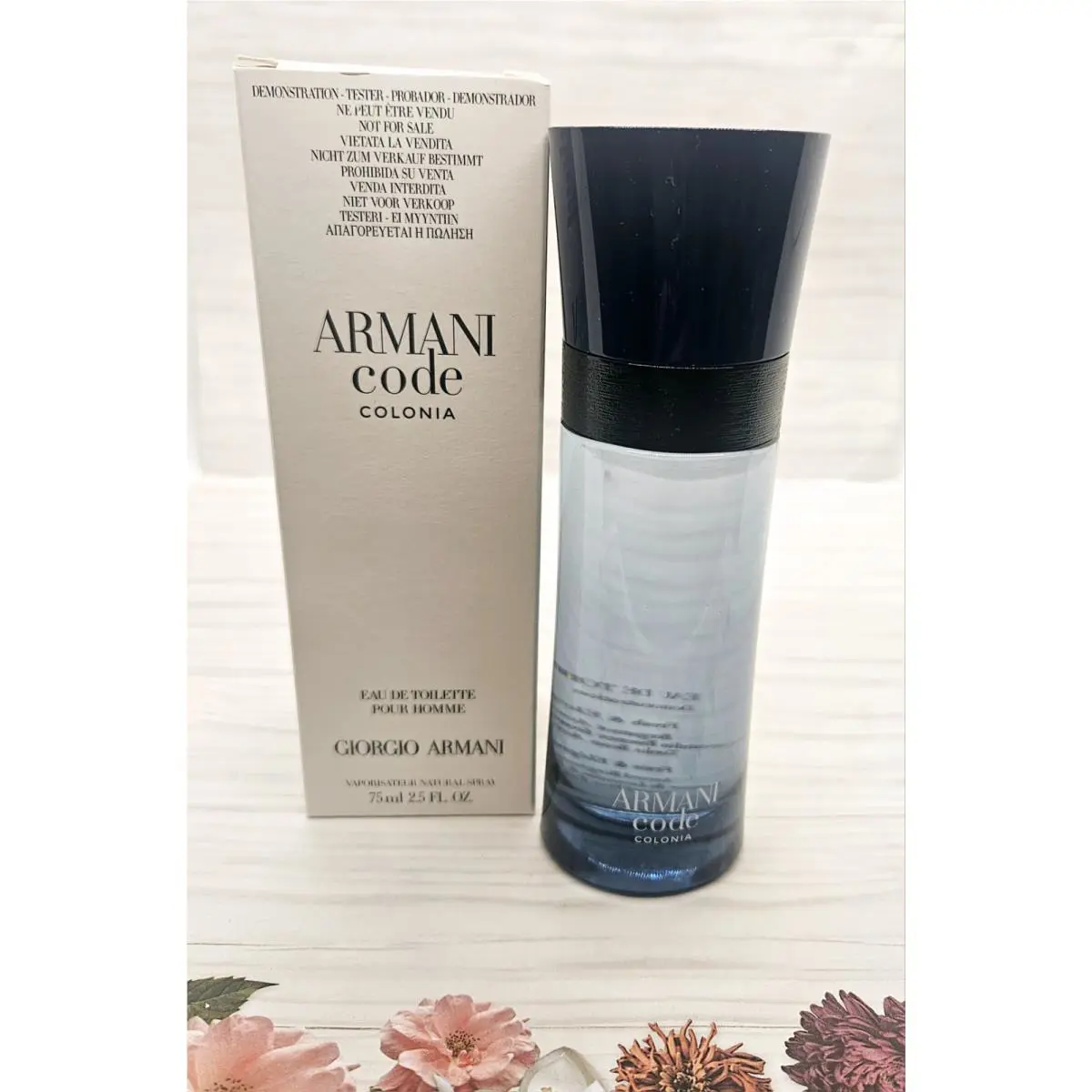 Armani Code Colonia Edt Spray For Man 75 ML/2.5 Fl.oz. Batch 2017 Tstr