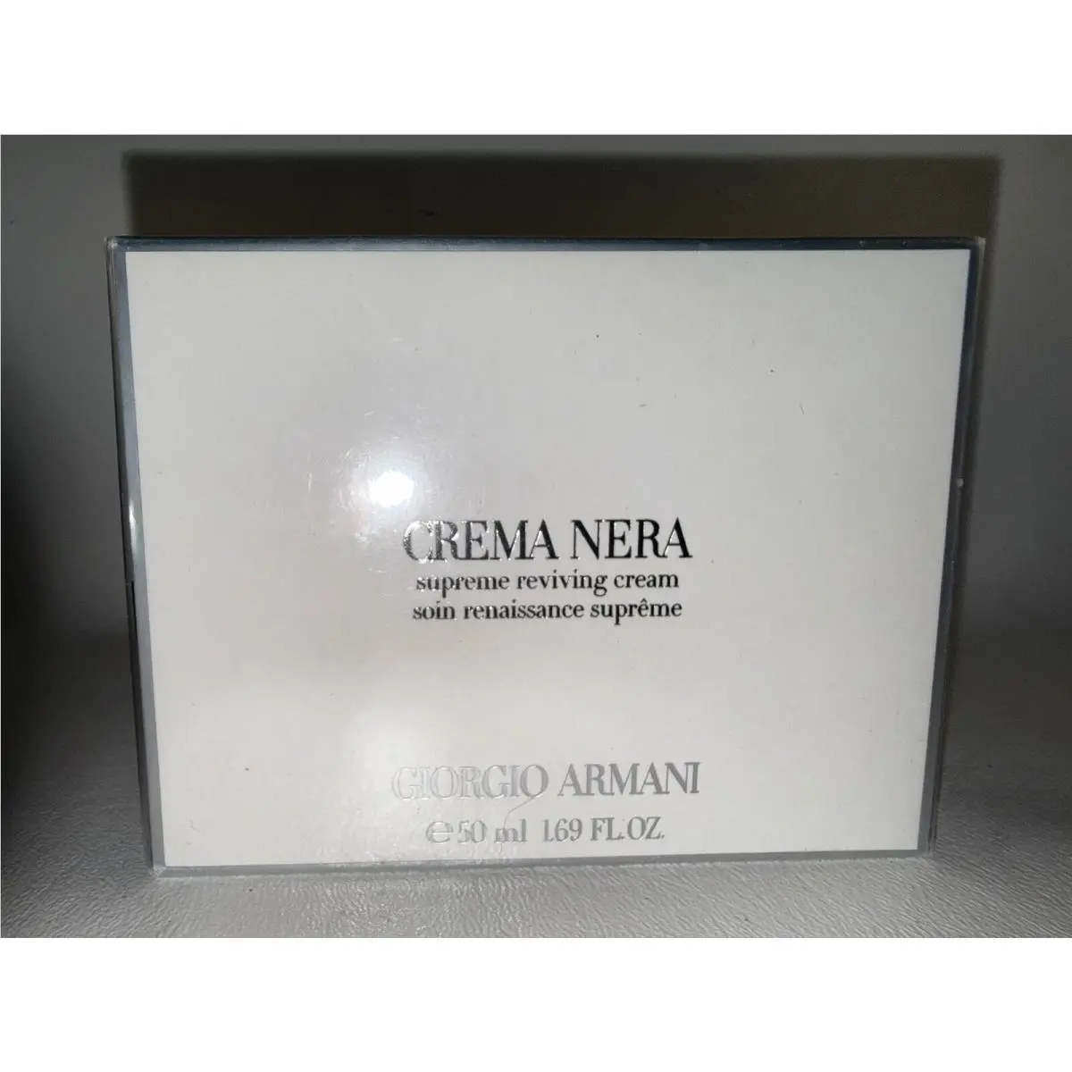 Giorgio Armani Supreme Reviving Cream Crema Nera 1.69 Oz 50 ML