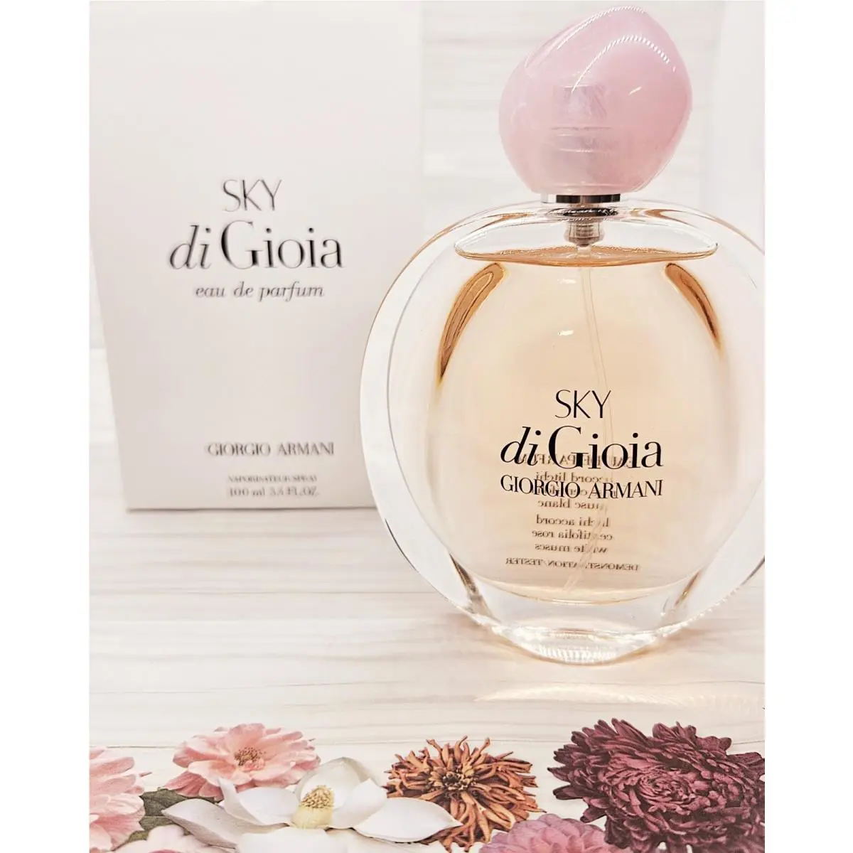 Sky di Gioia by Giorgio Armani For Women Eau de Parfum 3.4 OZ Tstr Box