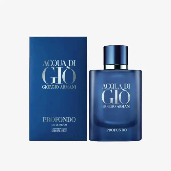 Acqua Di Gio Profondo by Giorgio Armani 4.2oz Men Edp Spray Box