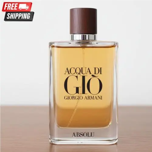 Giorgio Armani Acqua Di Giò Absolu Eau de Parfum 4.2 oz For Men -new Pack