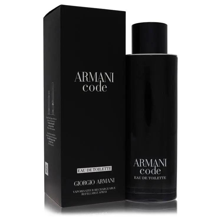 Armani Code by Giorgio Armani Eau De Toilette Spray Refillable 6.7 oz For Men