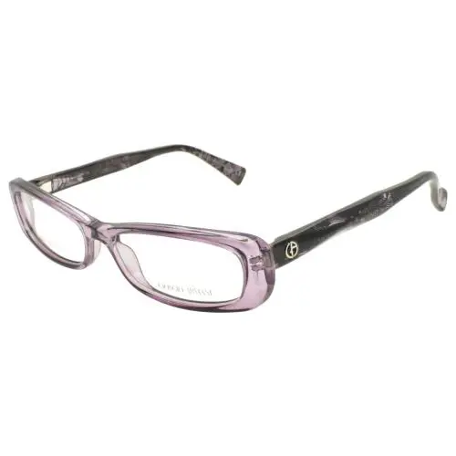 Giorgio Armani GA 647 Npb Women`s Eyeglasses Frames 51-15-135 Dark Violet Italy