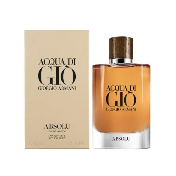 Acqua Di Gio Absolu by Giorgio Armani 4.2oz Men Edp Spray Box
