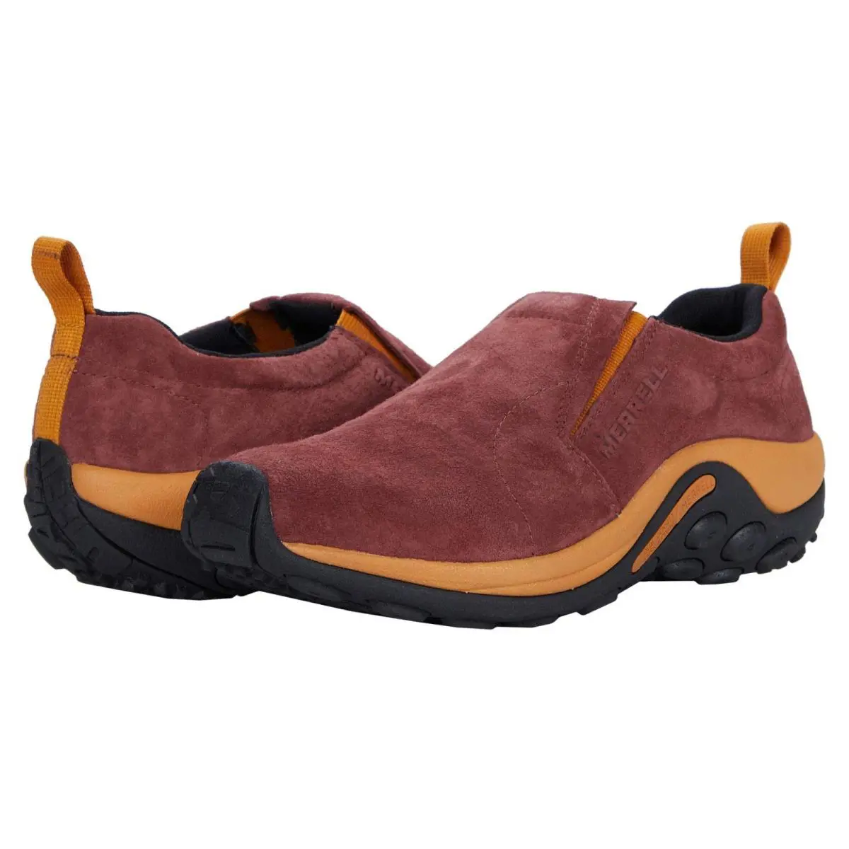 Merrell Jungle Moc Water Resistant Suede Slip-on Men`s Shoes Size 10.5M - Sequoia