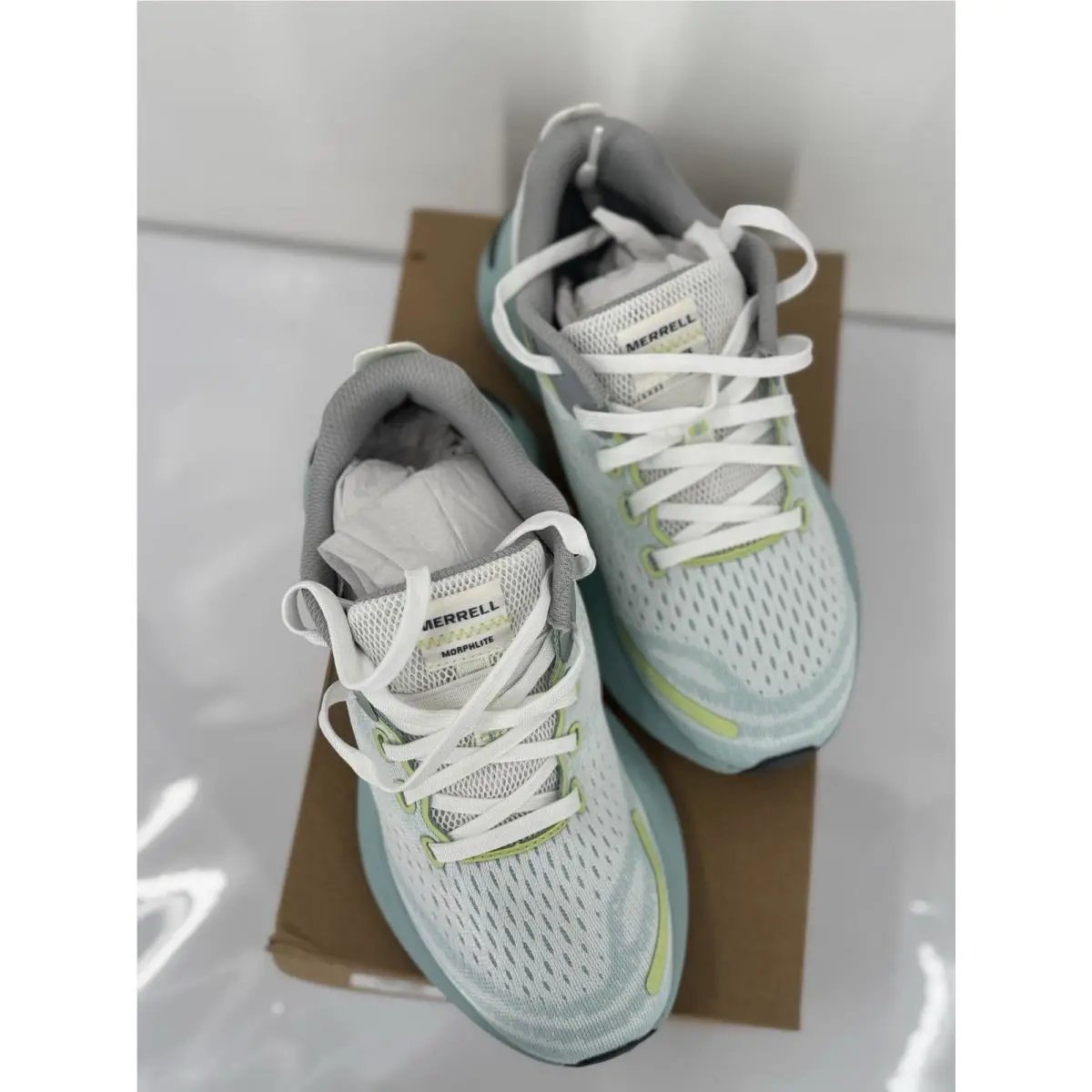 Merrell shoes - Merrell Morphlite - Morphlite - J068286 - White-Frost Blue 5