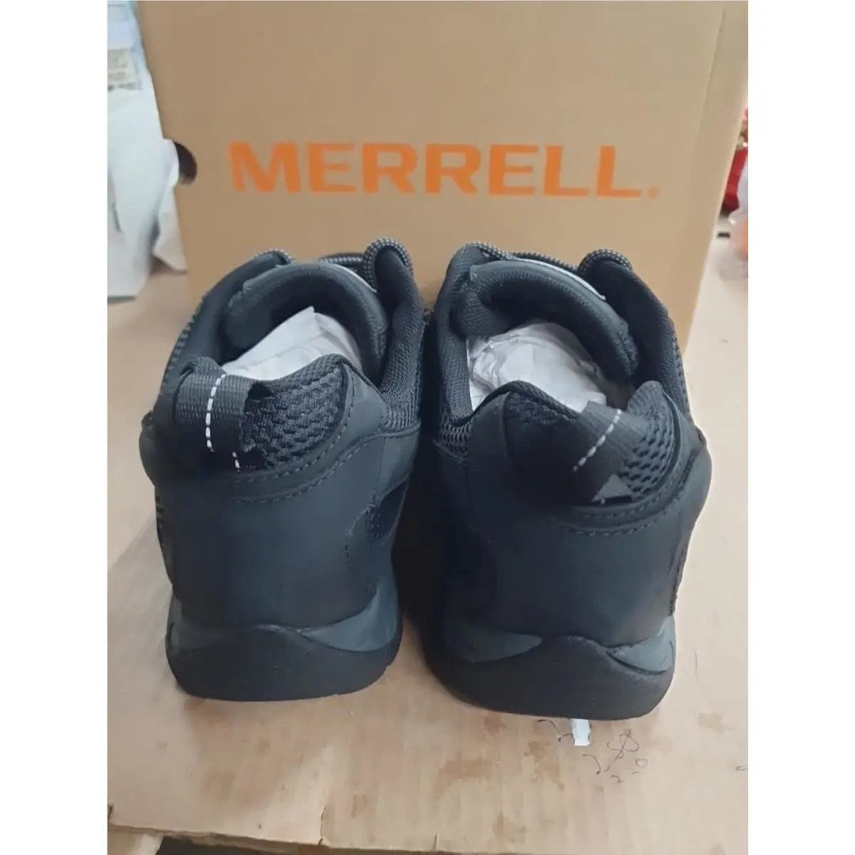 Merrell shoes - MERRELL MOAB VERTEX VENT - MOAB VERTEX VENT - J5004267 - Black (UPC: 195017358067) 4