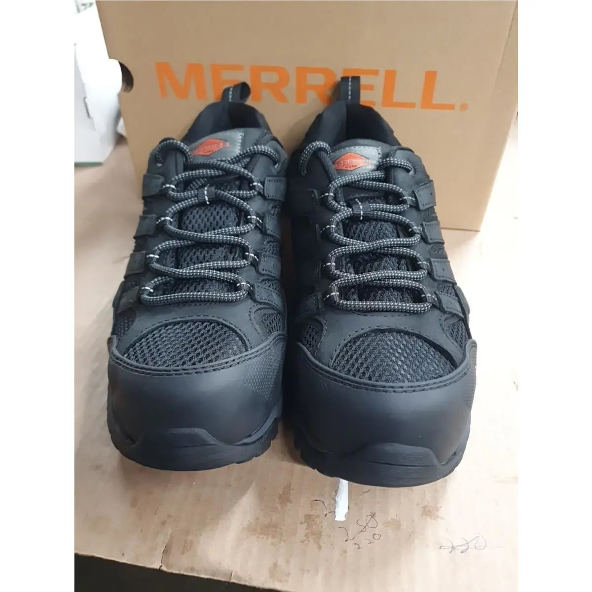 Merrell shoes - MERRELL MOAB VERTEX VENT - MOAB VERTEX VENT - J5004267 - Black (UPC: 195017358067) 7