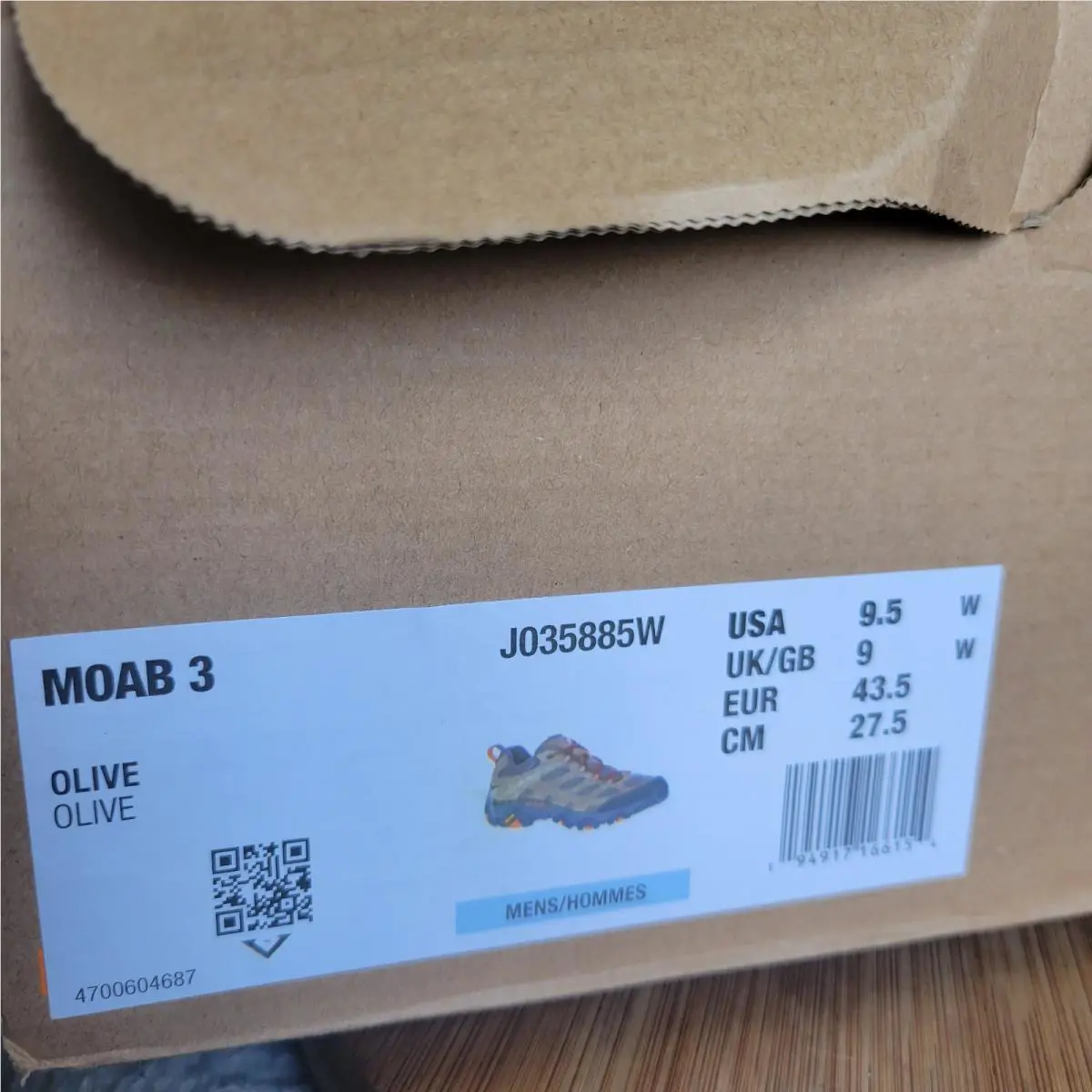 Merrell shoes - Merrell Moab 3 - Moab - J035885 - Green 9