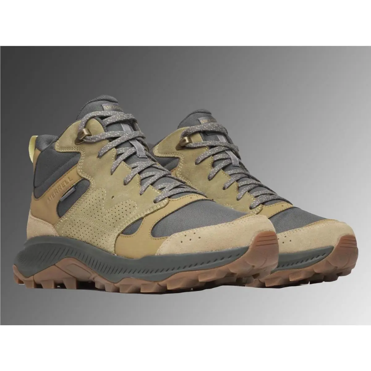 Merrell shoes - Men`s Tempo Sol Mid Waterproof Boots - Olive 2