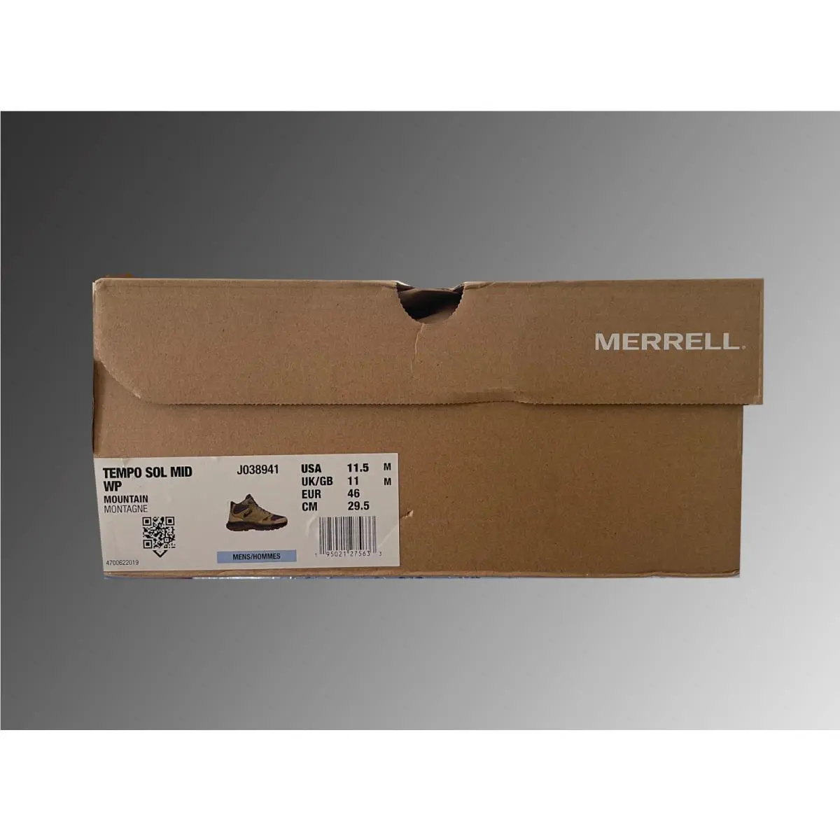 Merrell shoes - Men`s Tempo Sol Mid Waterproof Boots - Olive 6